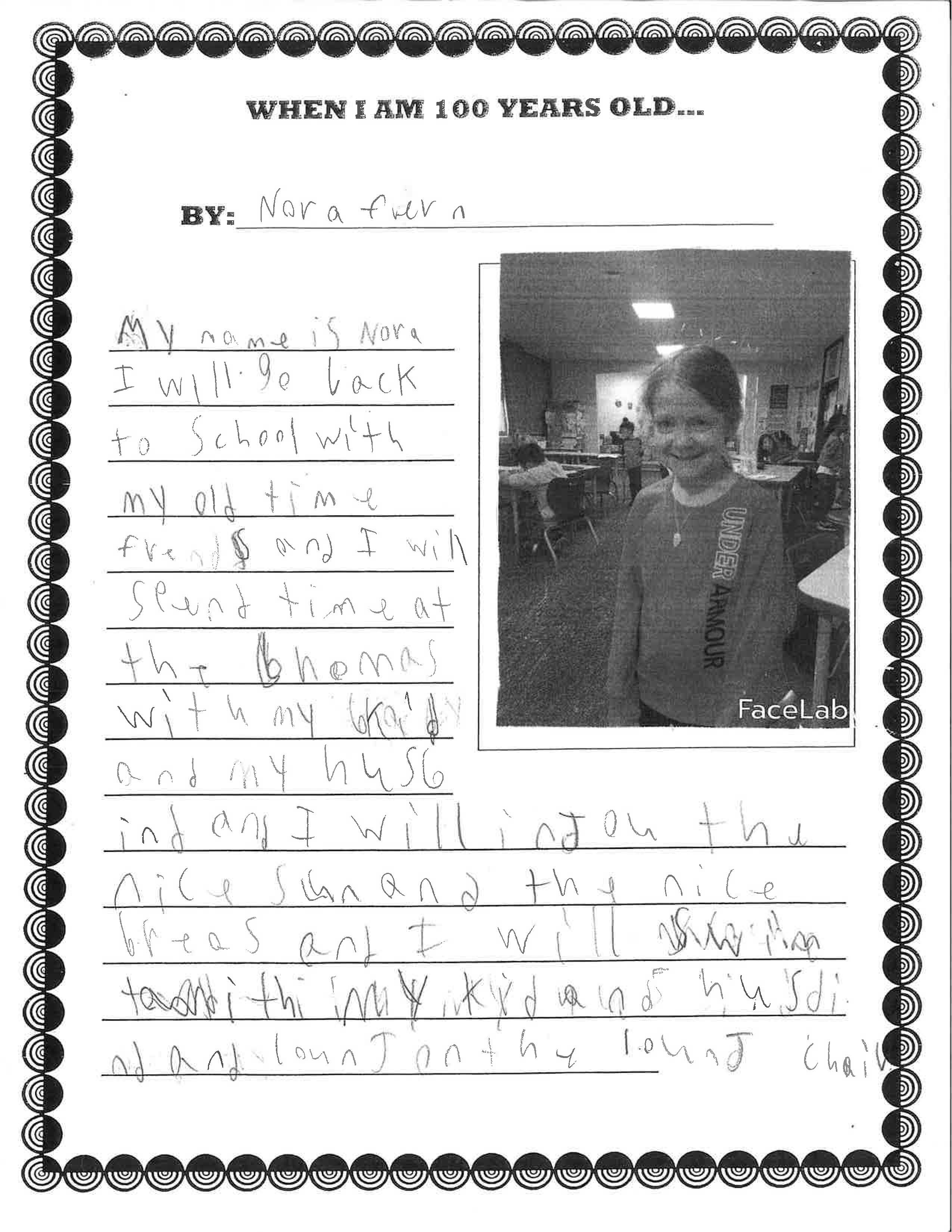 When I am 100 Years Old